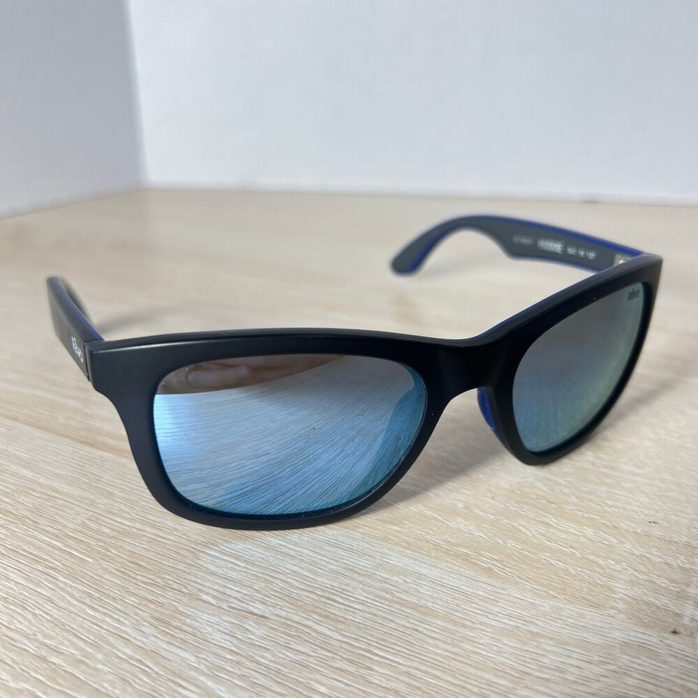 Revo RE1000 01 Huddie Black Sunglasses Blue Tinted Lenses Polarized 54-19-137
